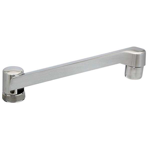Valterra SPOUT, 8IN FOR 2 HDL KITCHEN FAUCETS, PLASTIC, CHROME PF281013
